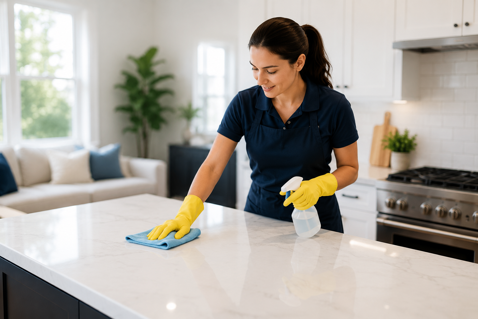 A spotless home cleaned by Relay